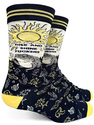 Men's Socks - Rise And Shine Fuckers