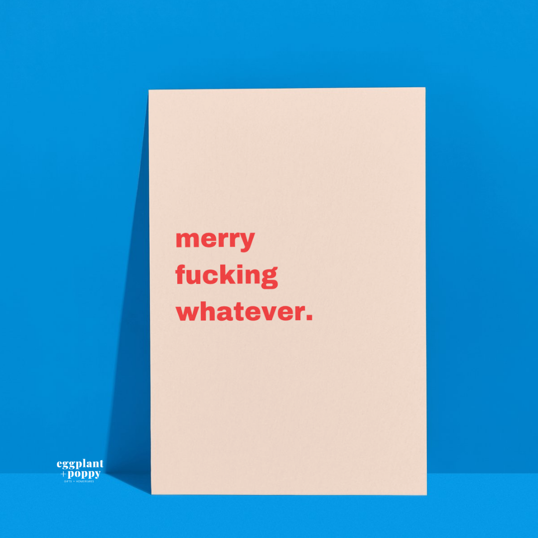 Card - Christmas/Rude