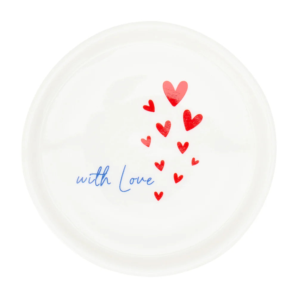 Mini Trinket Dish - With Love