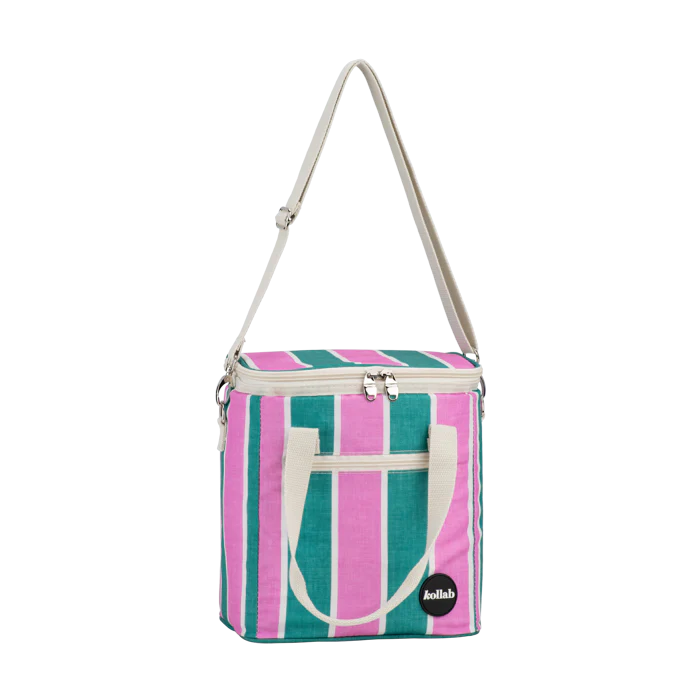Mini Cooler - Spring Stripe