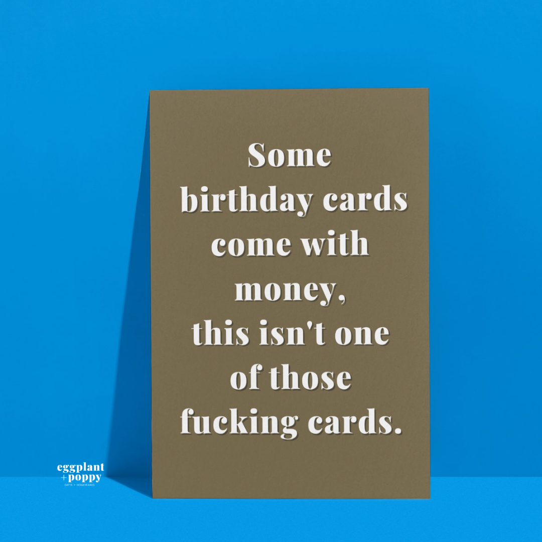 Card - Birthday (Rude)