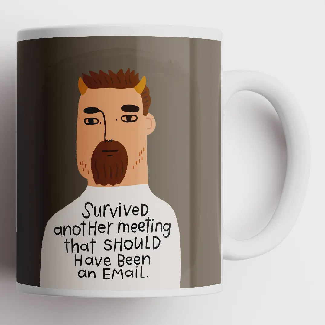 Mug - Survived Another Meeting