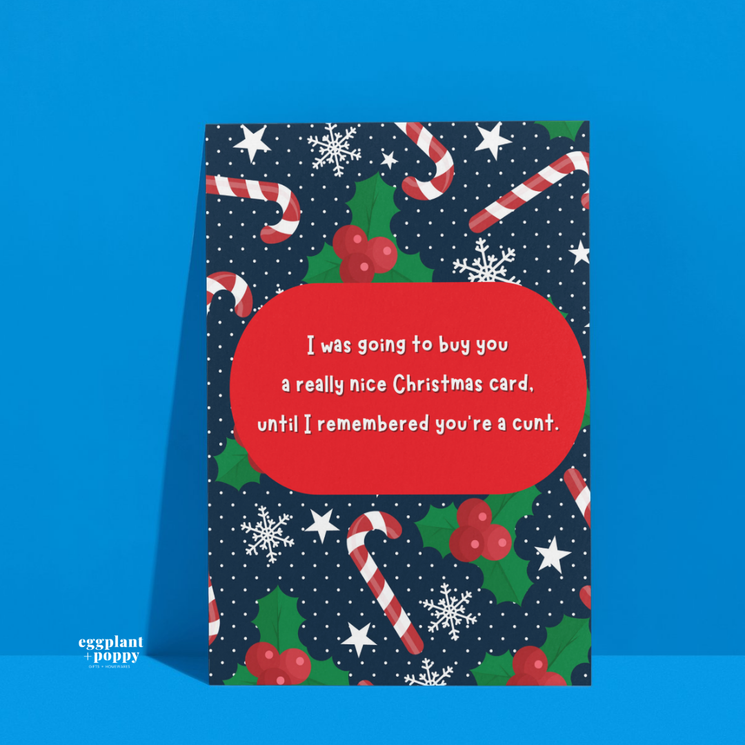 Card - Christmas/Rude