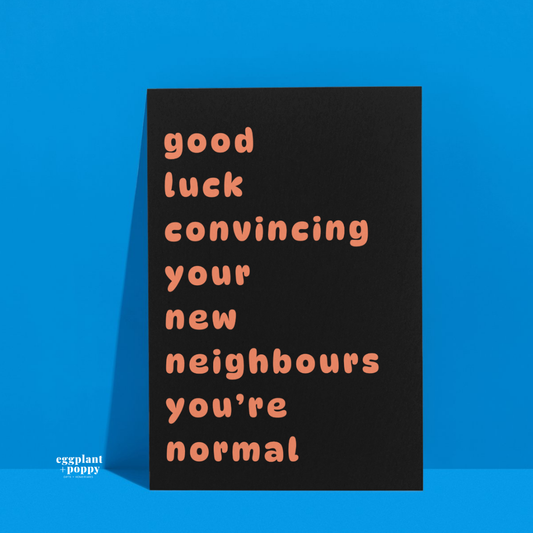 Card - New House
