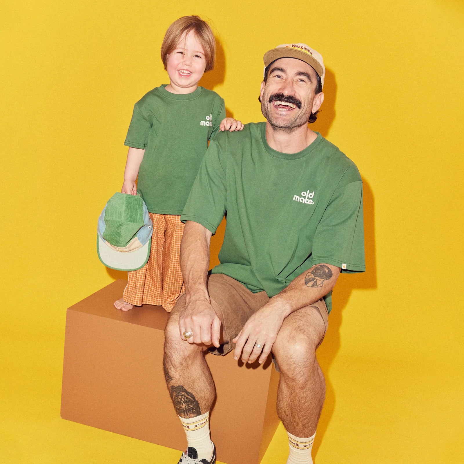Old Mate Adult Tee - Eucalyptus