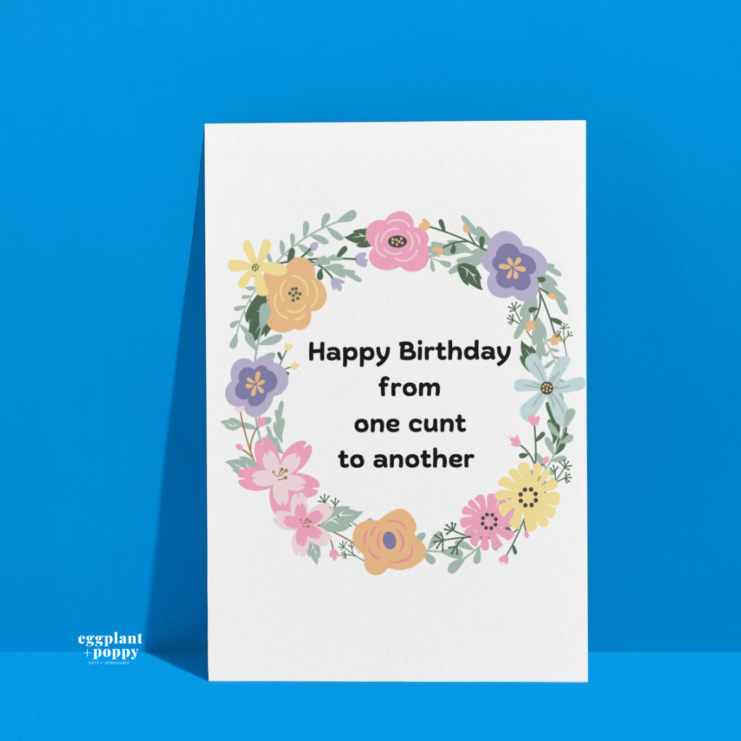 Card - Birthday (Rude)