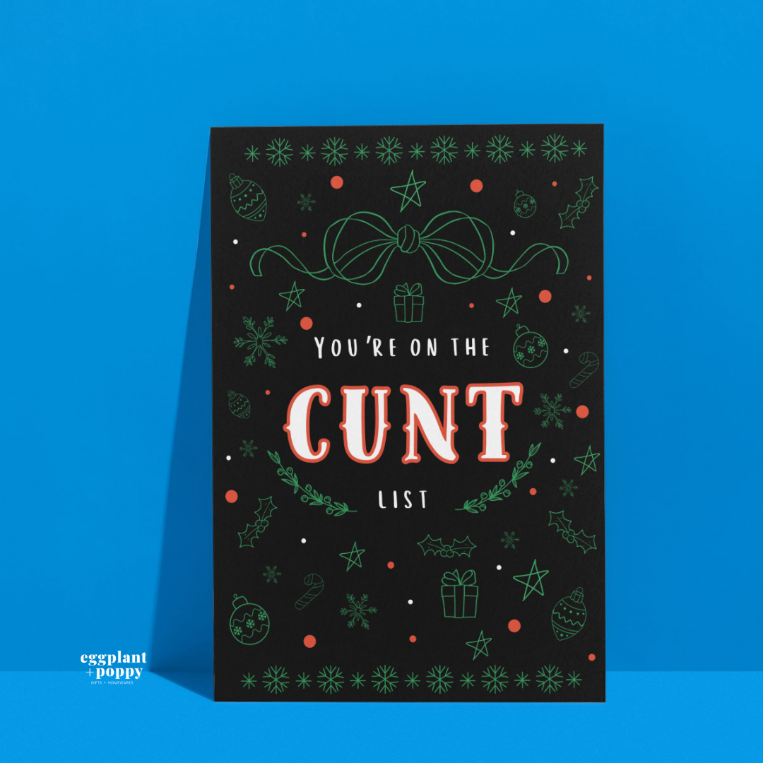 Card - Christmas/Rude