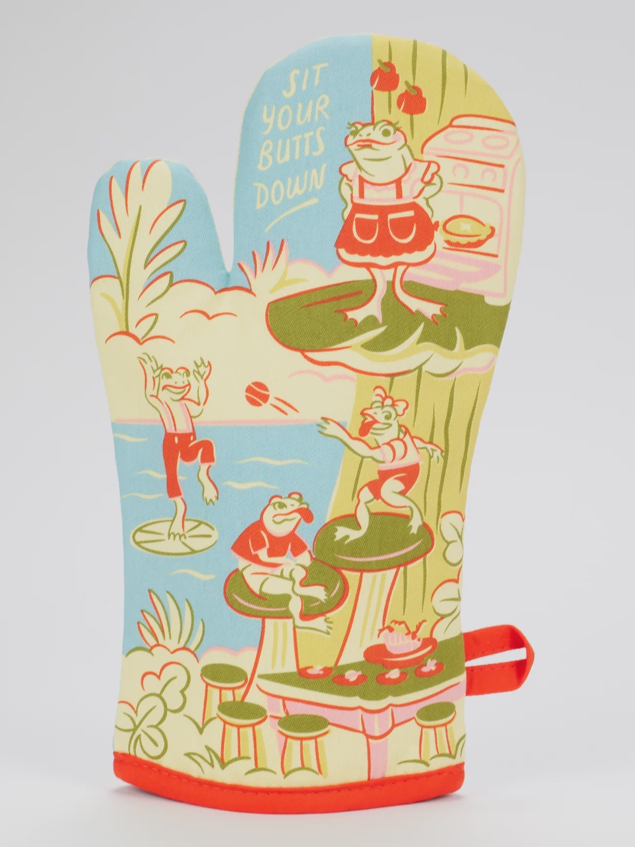 Oven Mitt - Sit Your Butts Down