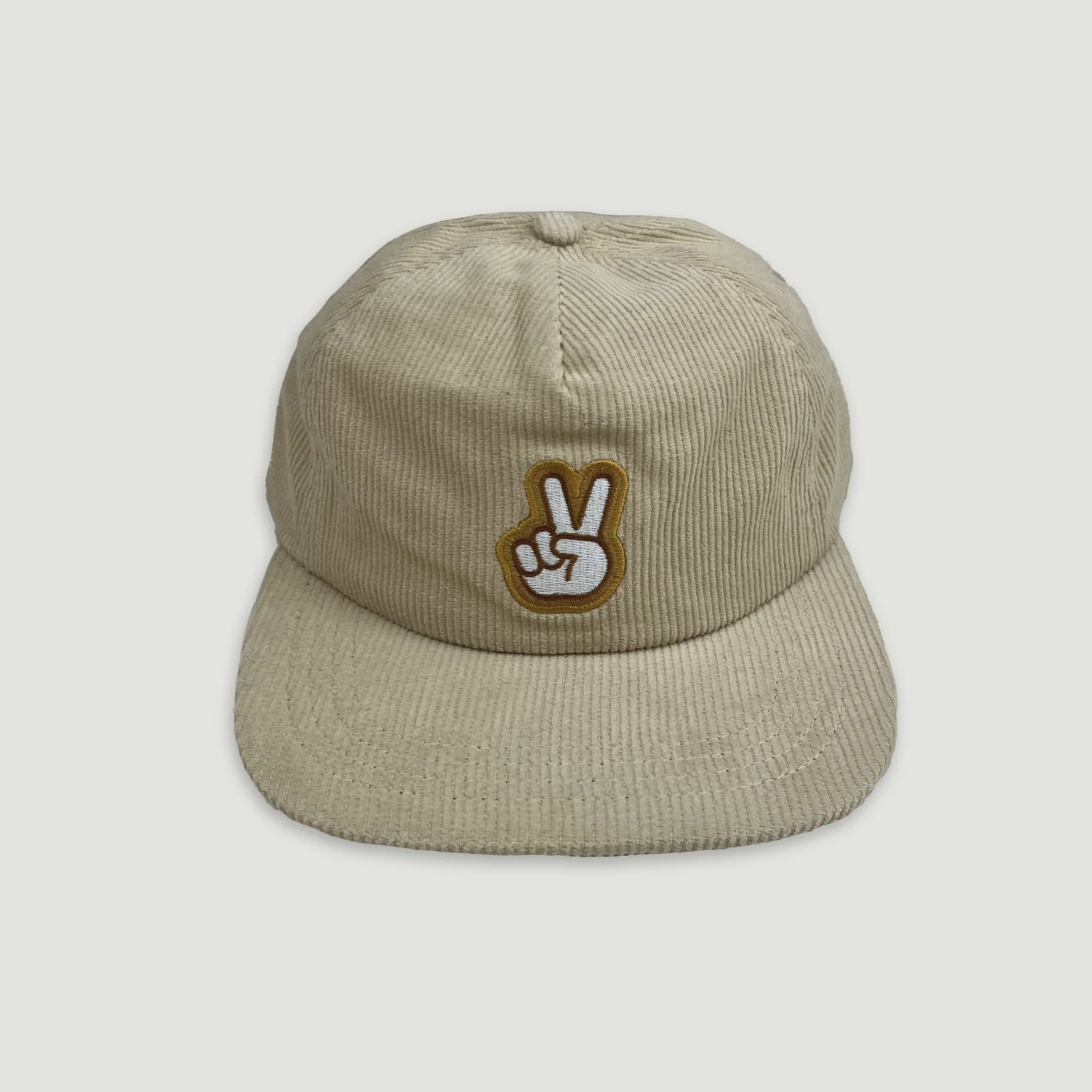 Peace Cord Kids Cap - Ecru