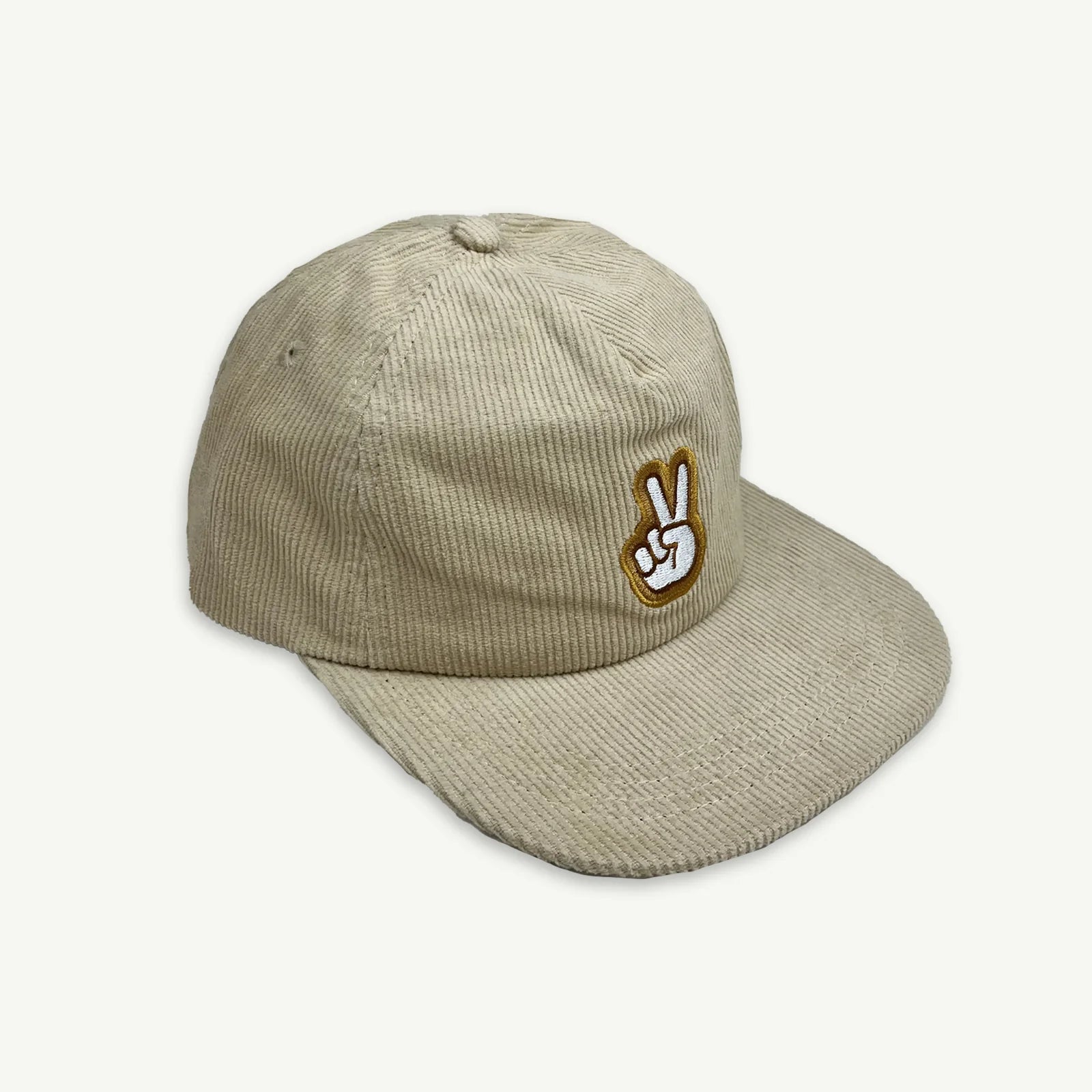 Peace Cord Kids Cap - Ecru