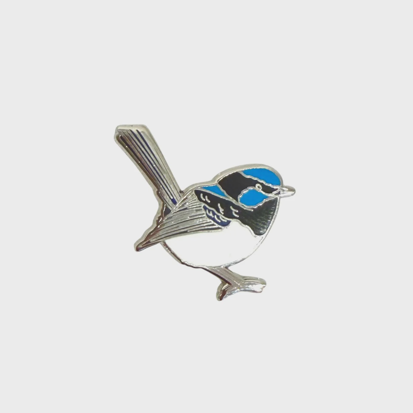 Superb Fairy Wren Pin