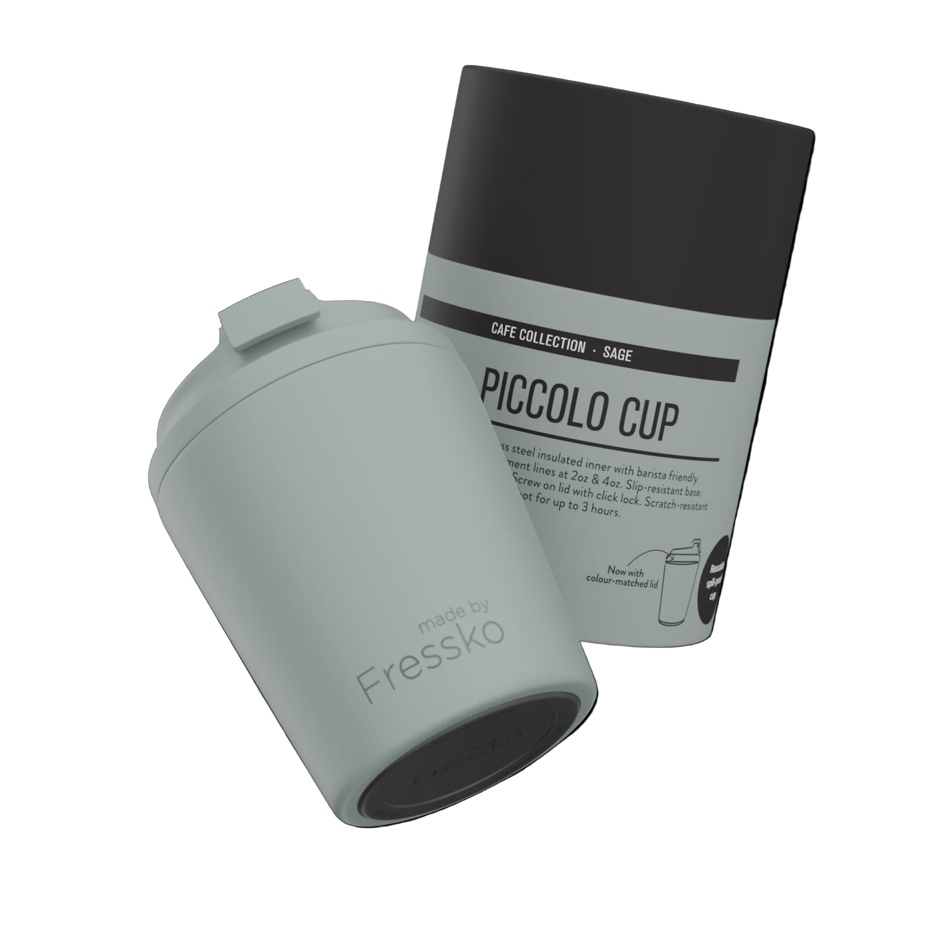 Piccolo Coffee Cup - 4oz Sage