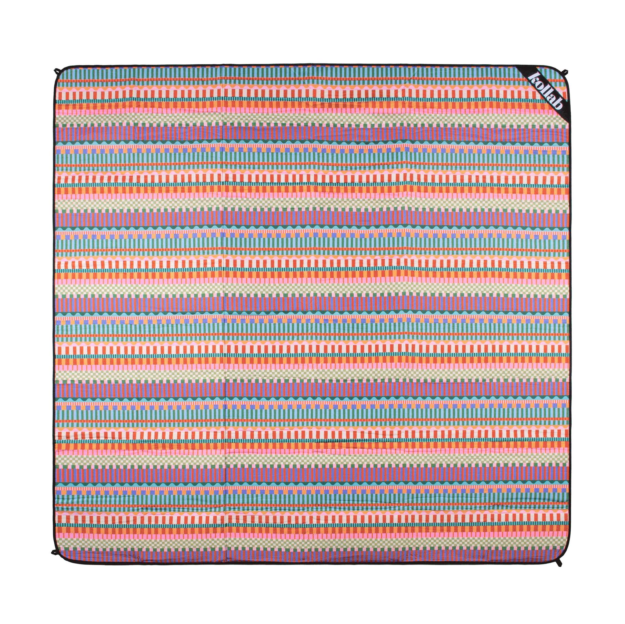 Picnic Mat - Blocks and Stripe