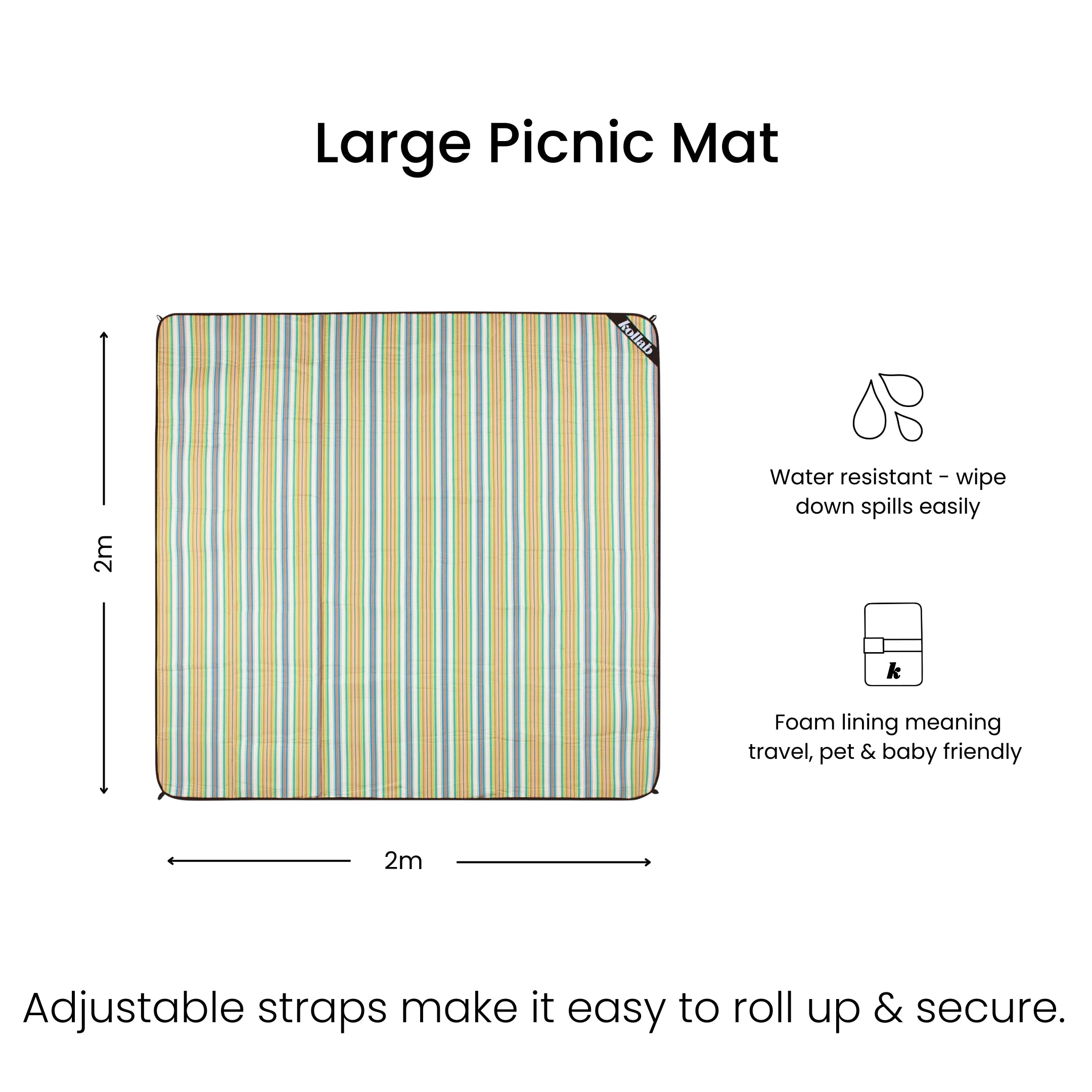 Picnic Mat - Positano