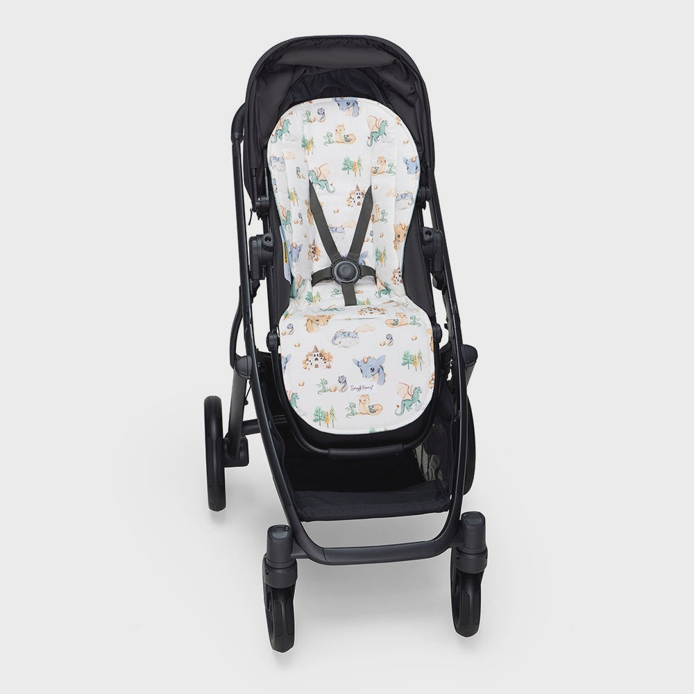 Pram Liner - Dragon/Sage