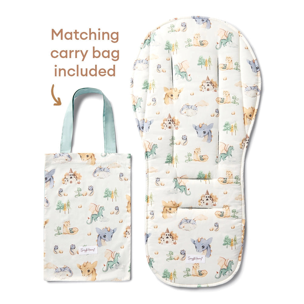 Pram Liner - Dragon/Sage