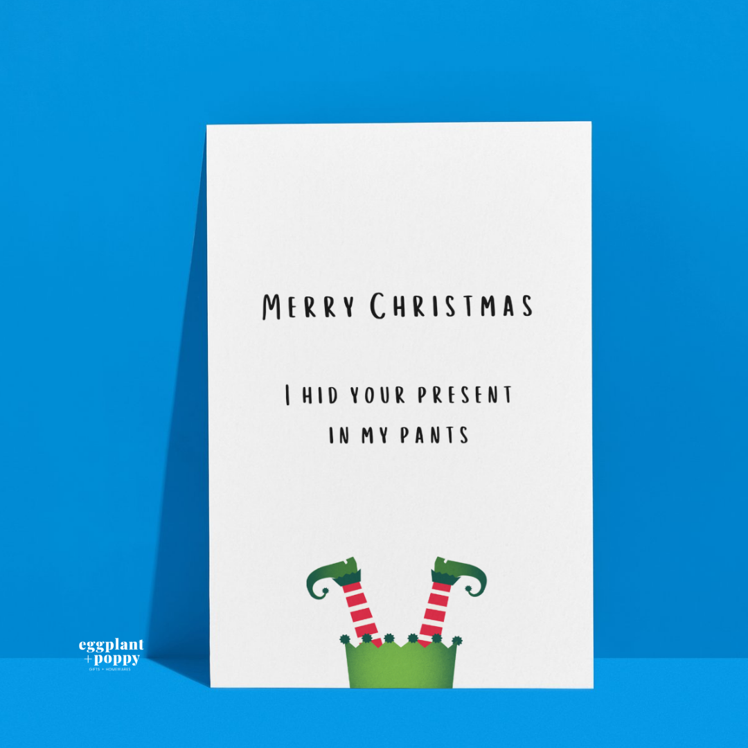 Card - Christmas/Rude