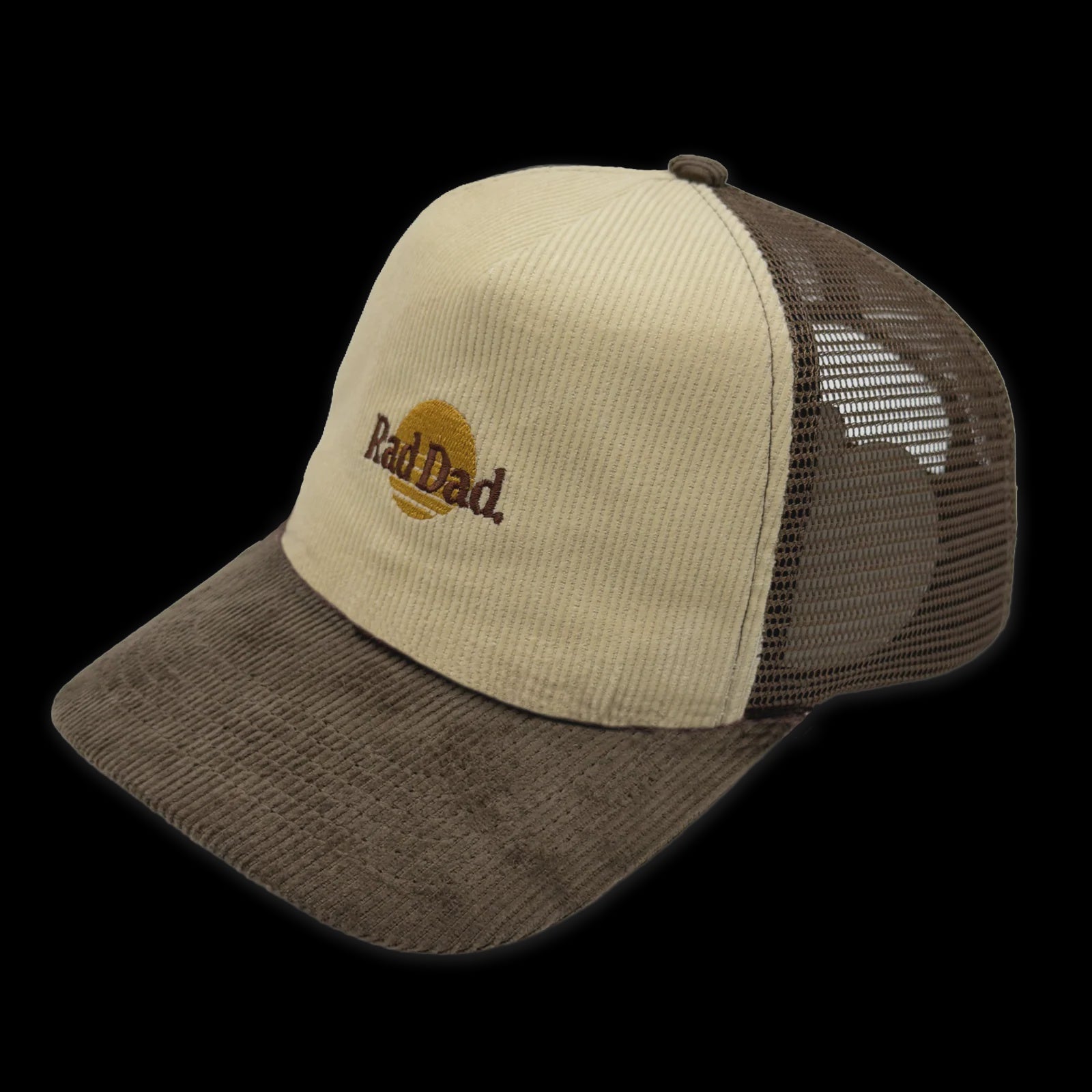 Rad Dad Two Tone Trucker Cap - Choc