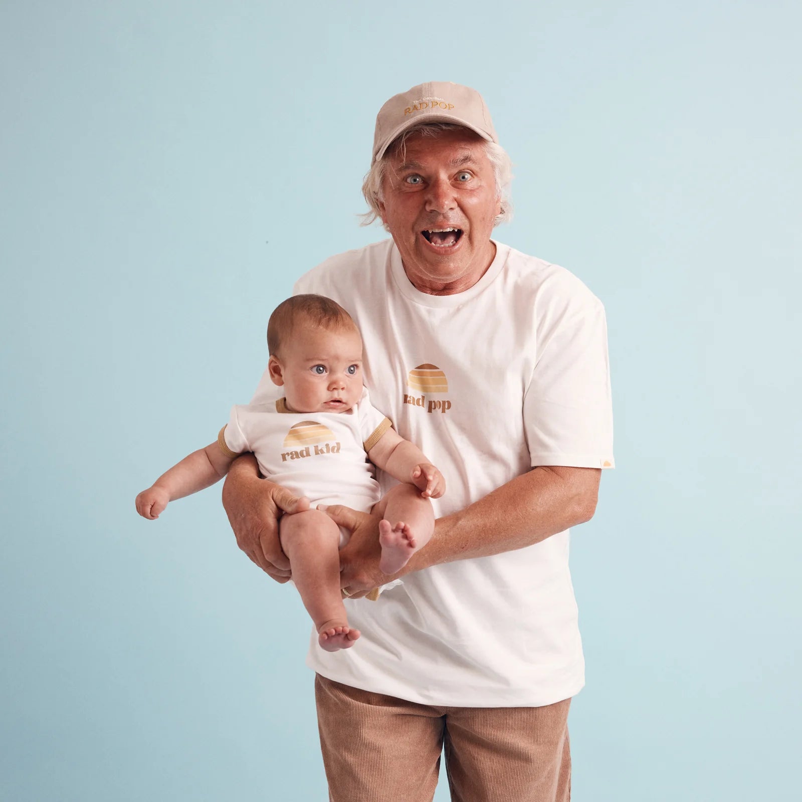 Rad Pop Tee - Natural