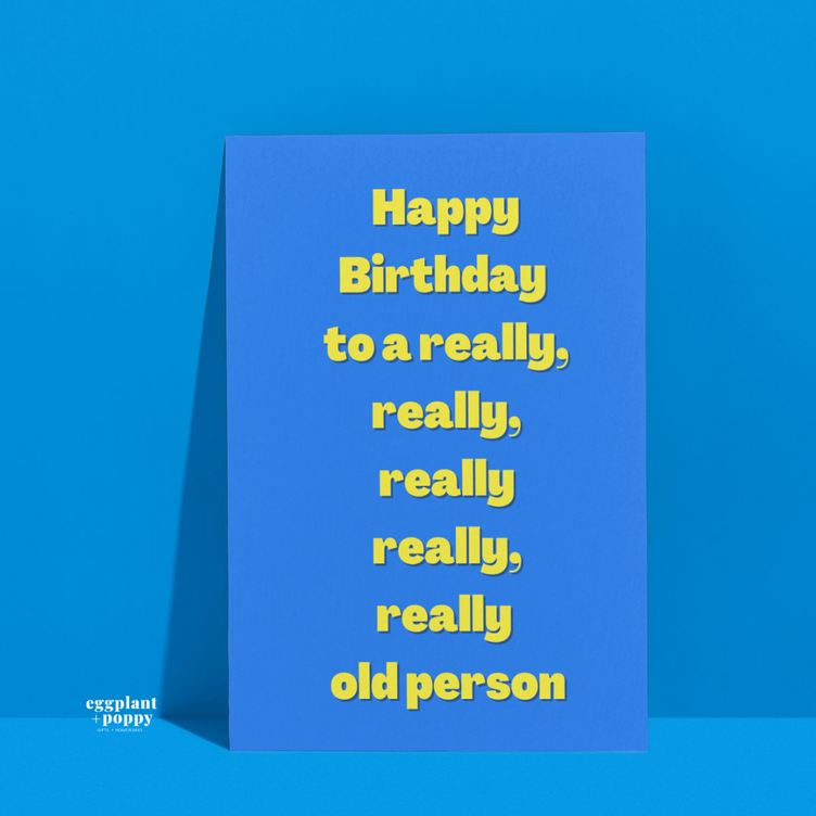 Card - Birthday (Funny)