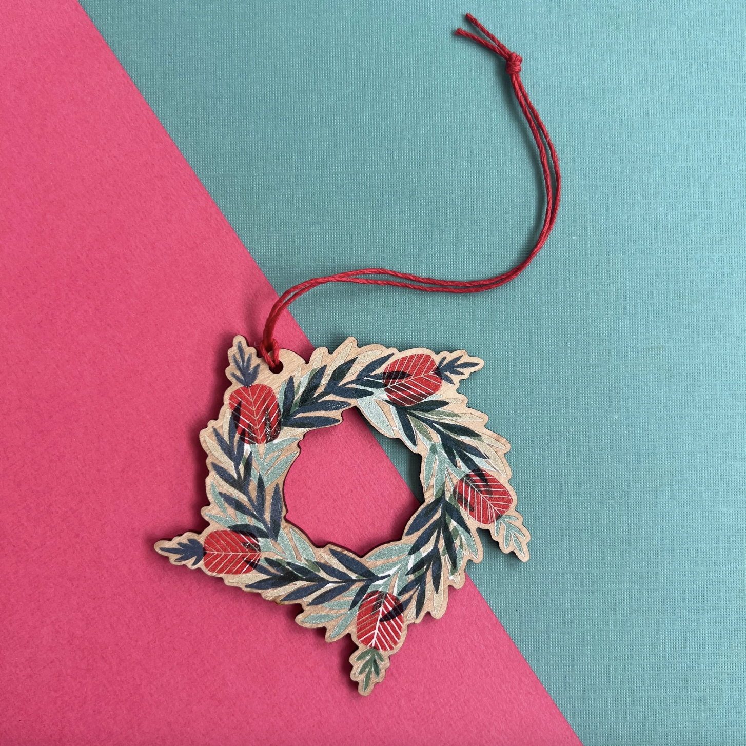 Decoration - Bottlebrush Wreath