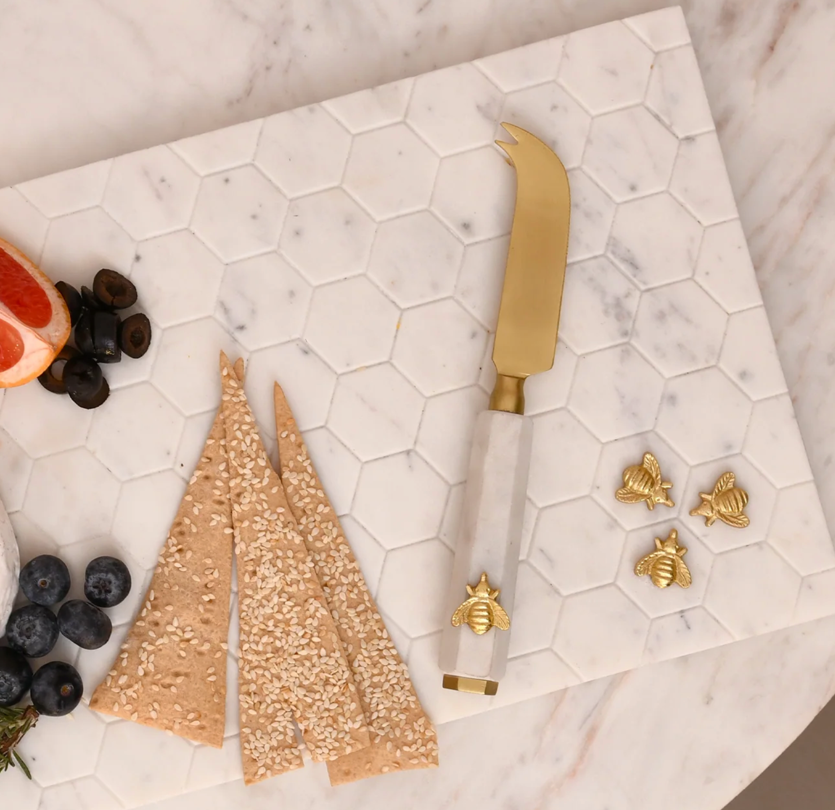 Cheese Knife - Marble Bee