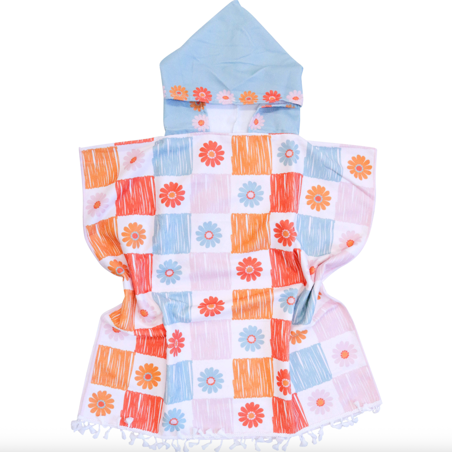 Kids Poncho - Crayon