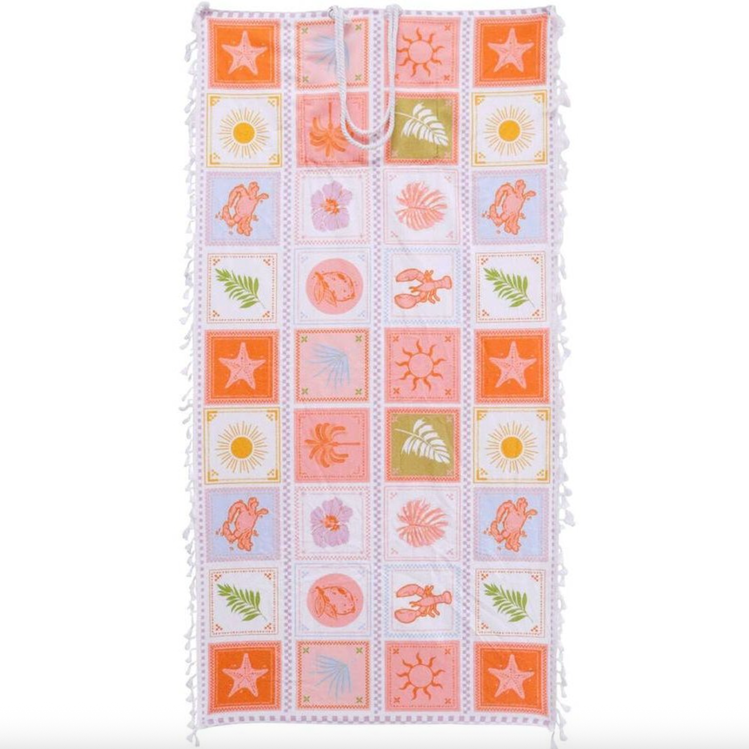 Kids Towel - Pastel Postcards