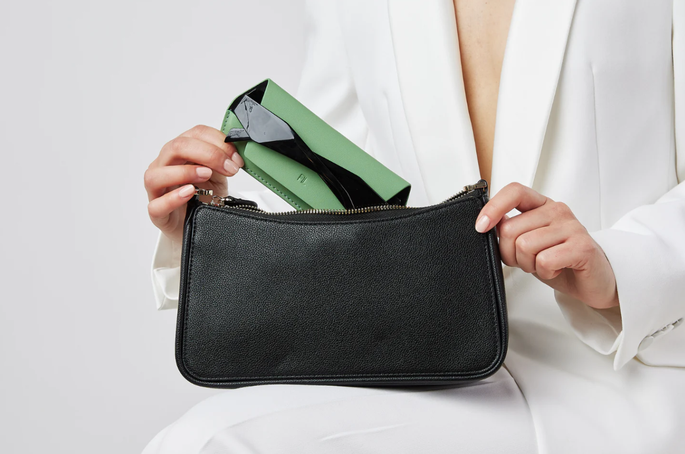 Glasses Case - Sage