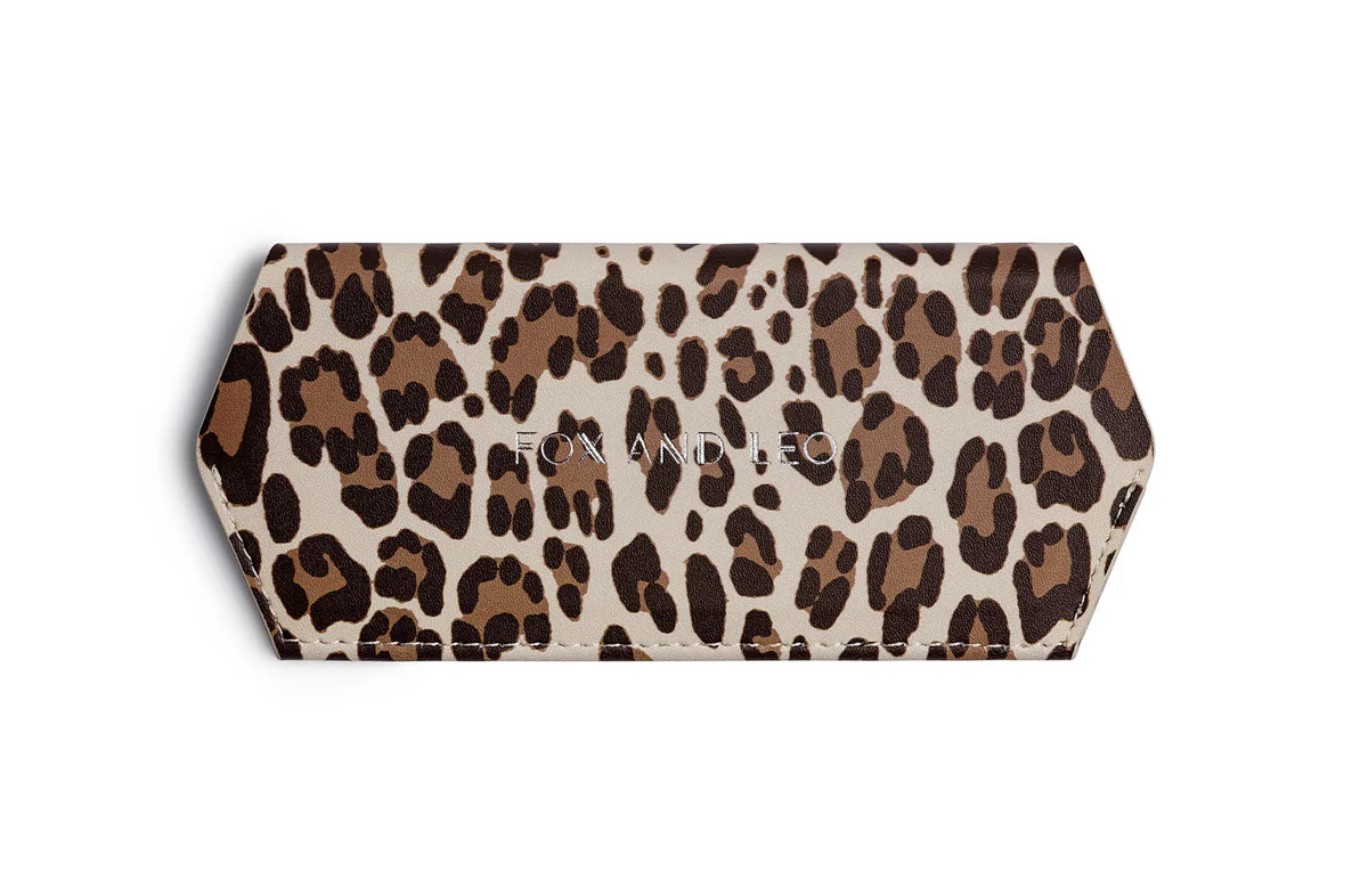 Glasses Case - Leopard Print