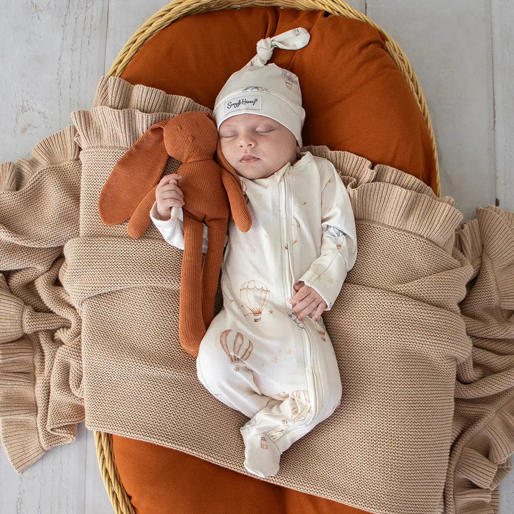 Sleepsuit Zip Footie - Up & Away
