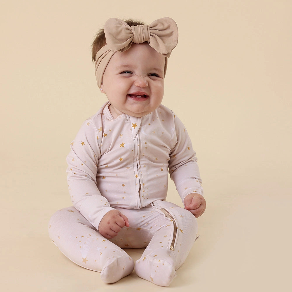 Sleepsuit Zip Footie - Stardust
