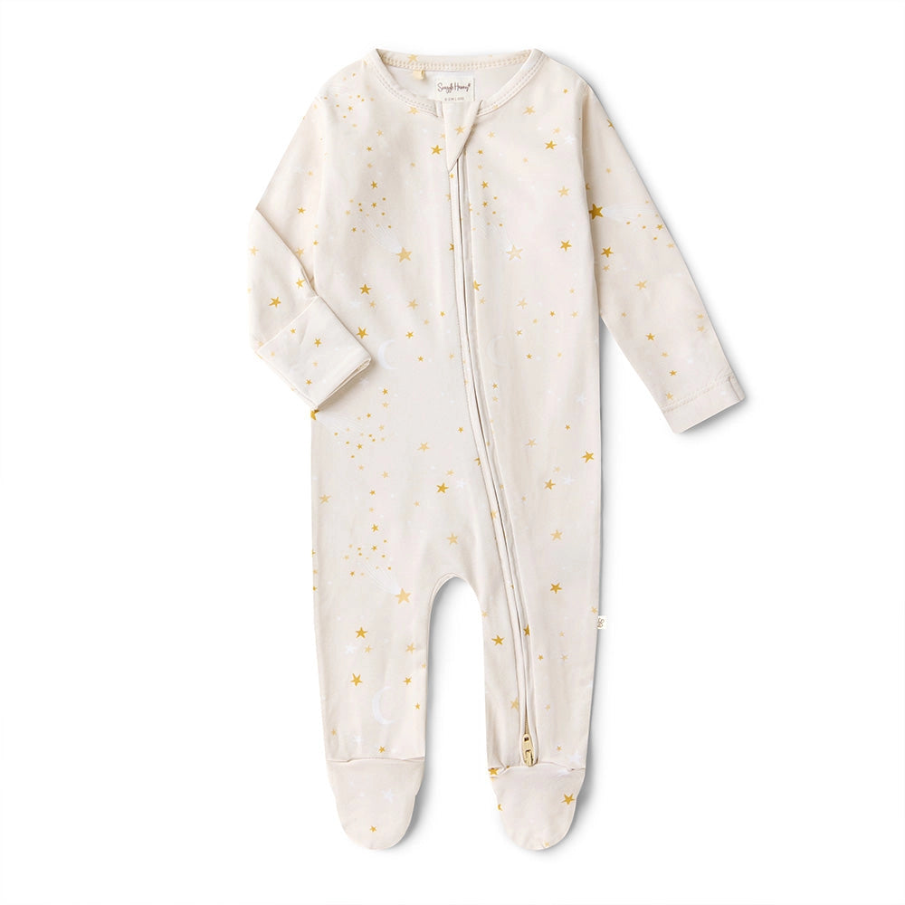Sleepsuit Zip Footie - Stardust