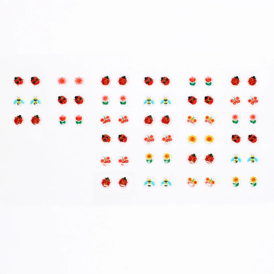 Stick on Earrings - Ladybird