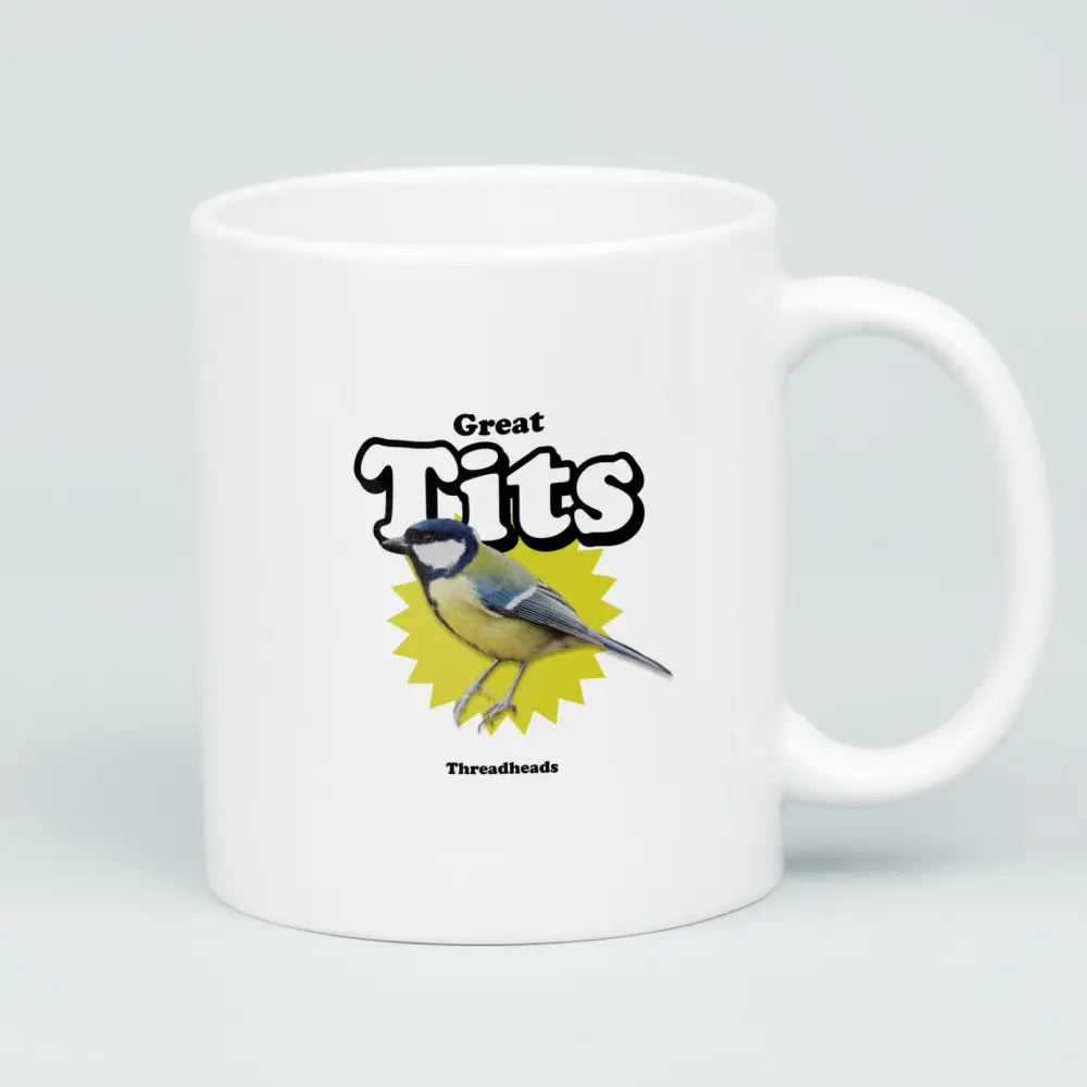 Stop Staring At My Tits Mug