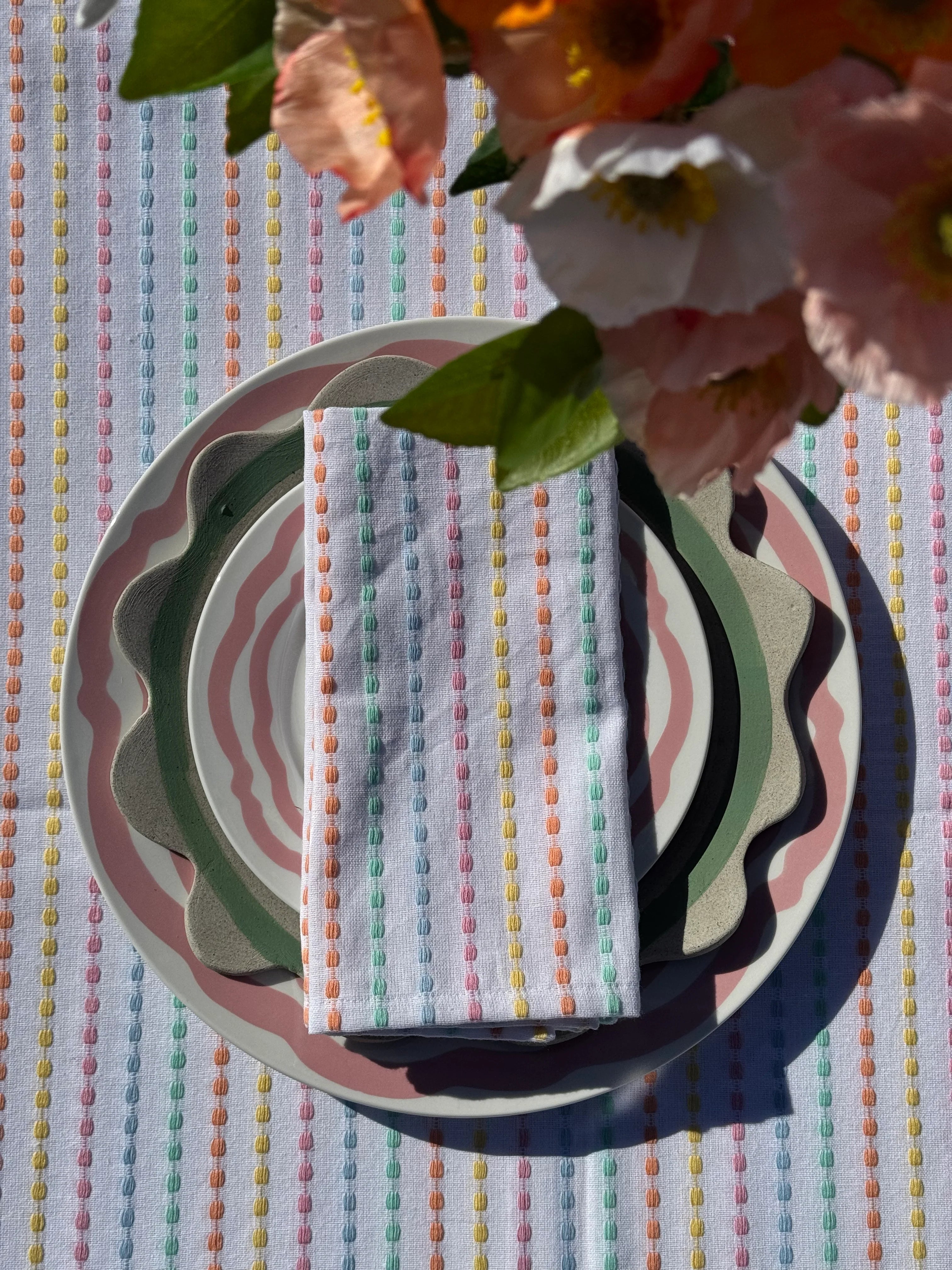 Tablecloth - Pastel Dots