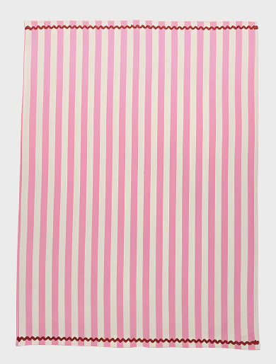 Tea Towel - Pink Stripe