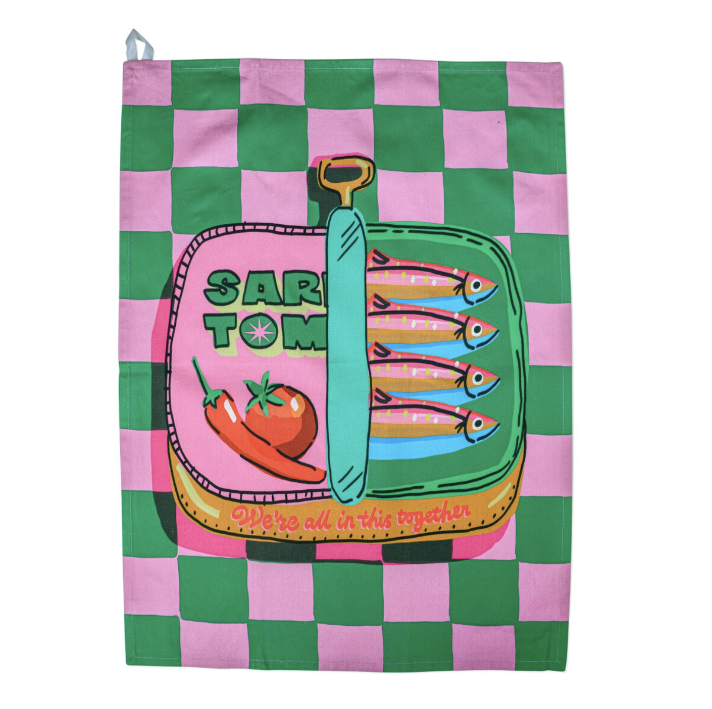 Tea Towel - Sardines