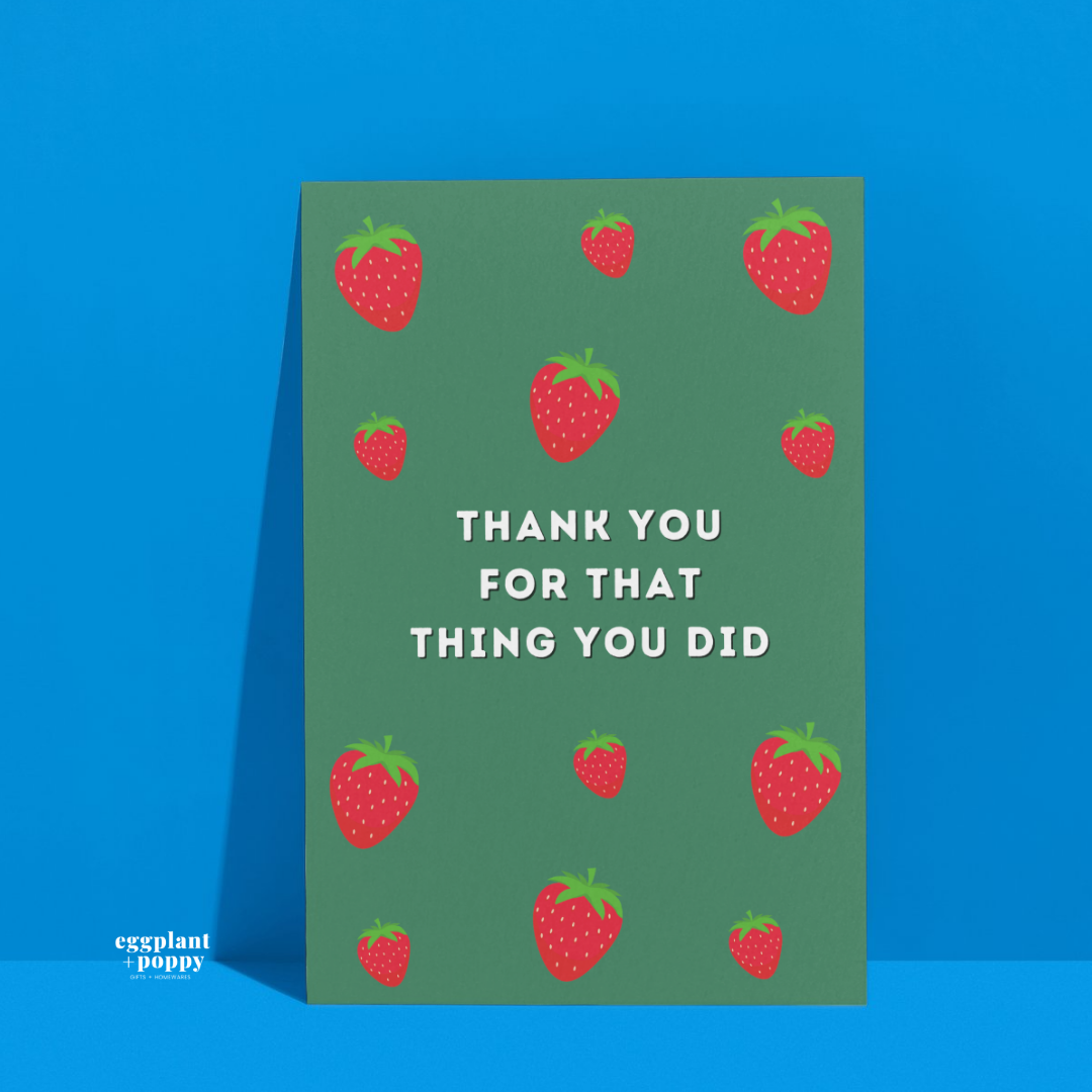 Card - Thank you