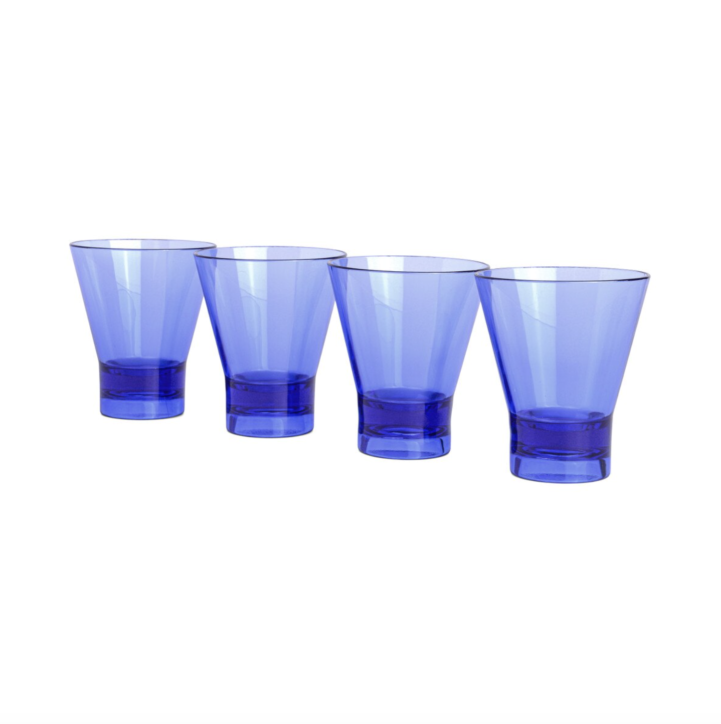 The Gilda Tumbler - Cobalt - Set of 4