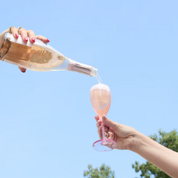 The Henry Champagne Glasses - Lilac - set of 4