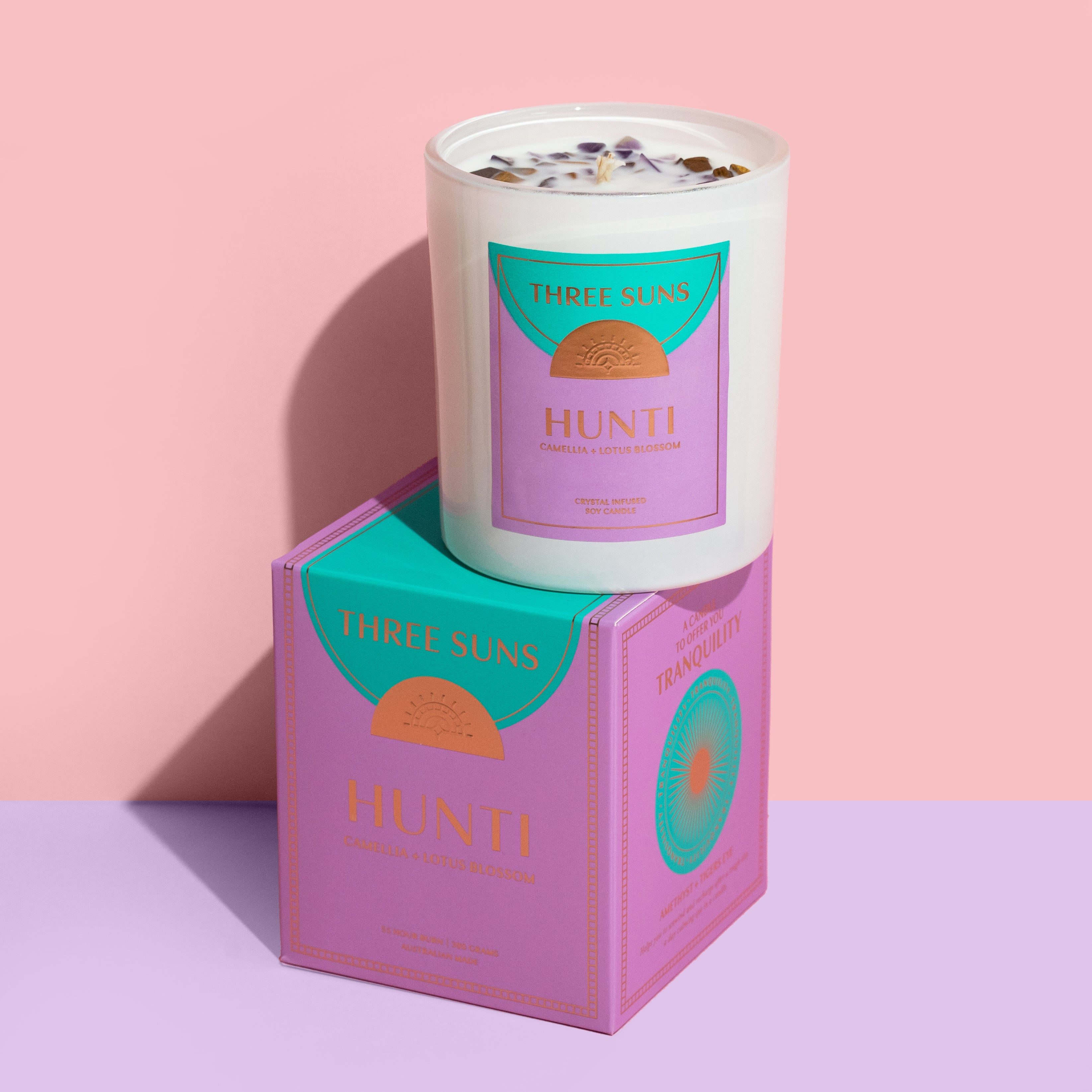 Crystal Candle of Tranquility - Hunti'
