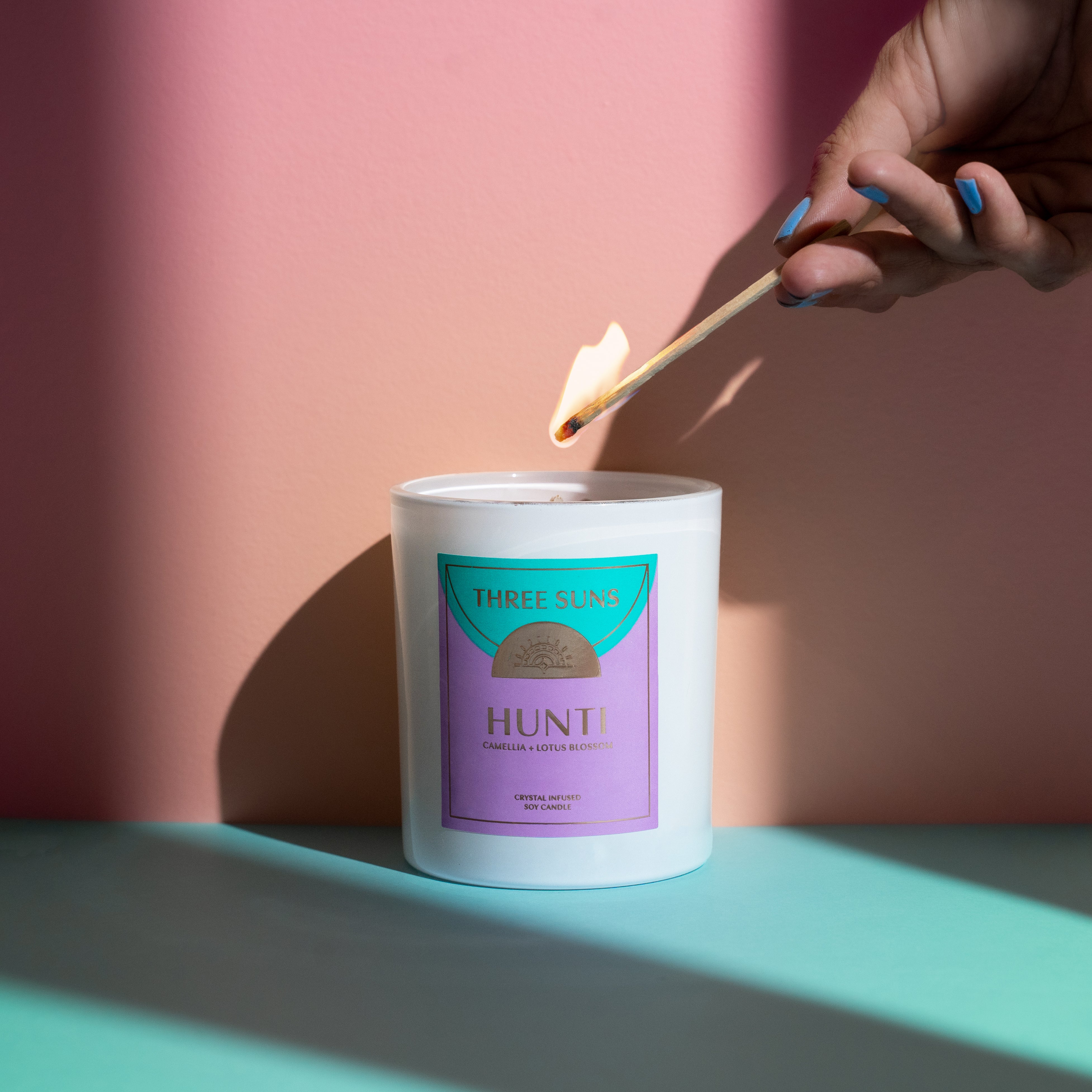 Crystal Candle of Tranquility - Hunti'