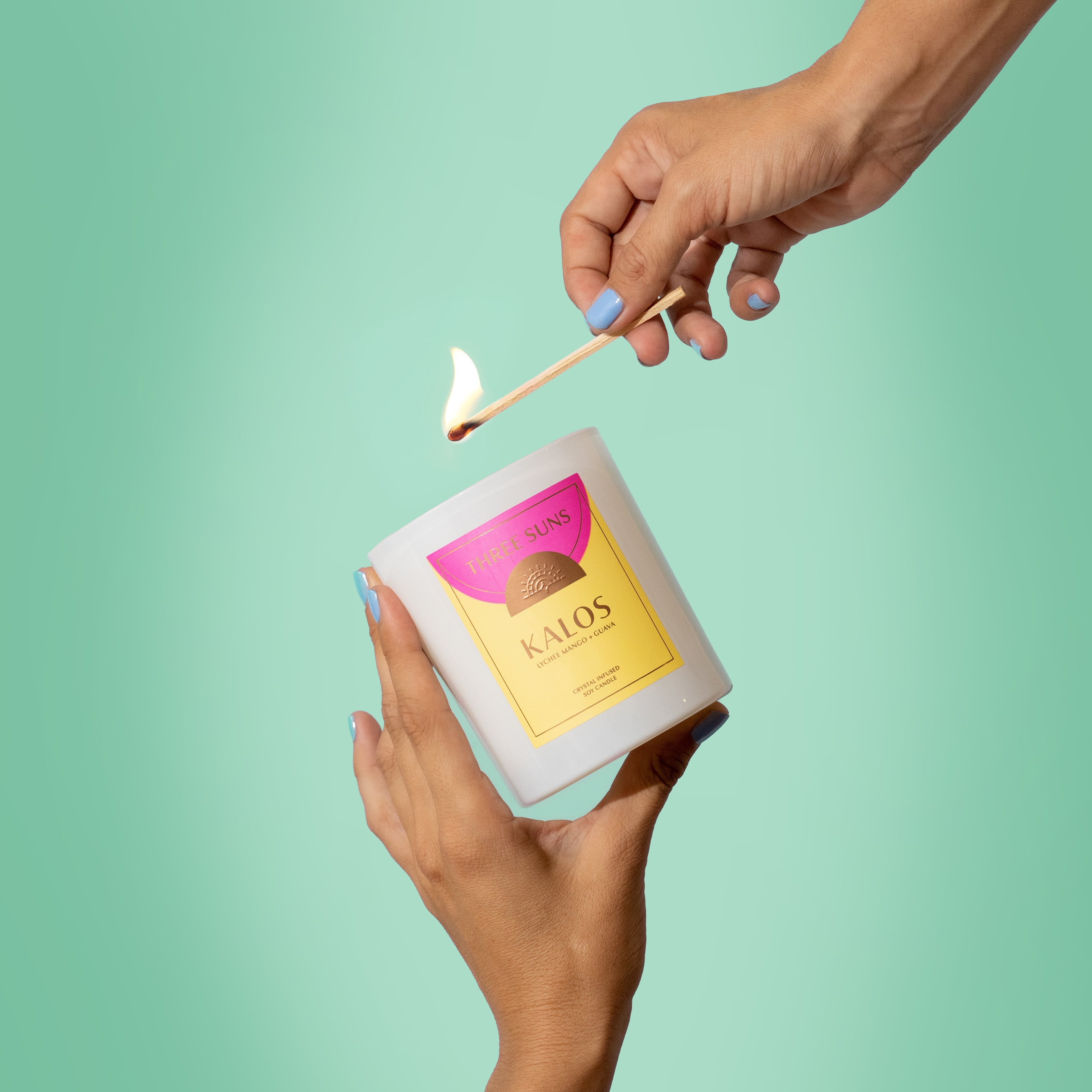 Crystal Candle of Prosperity - Kalos'