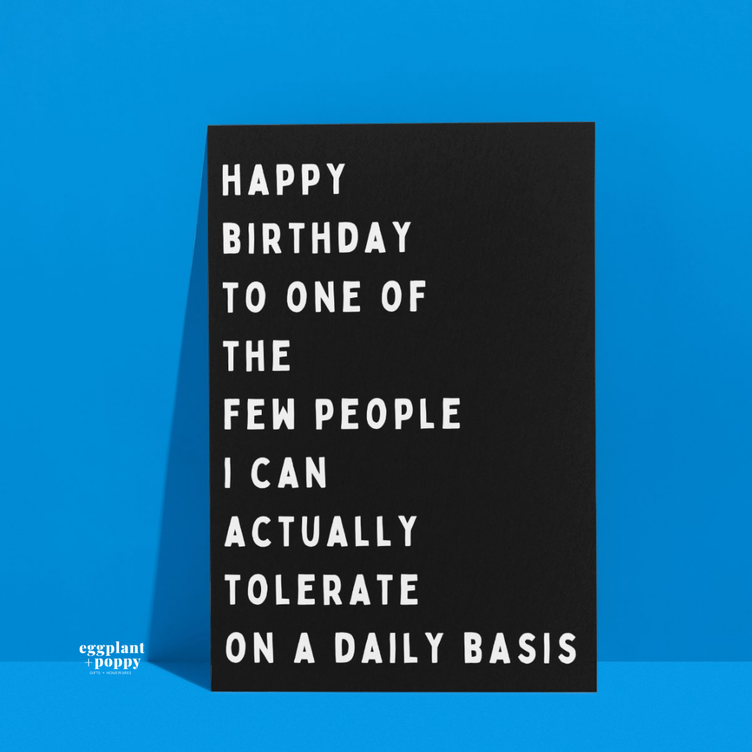 Card - Birthday (Funny)