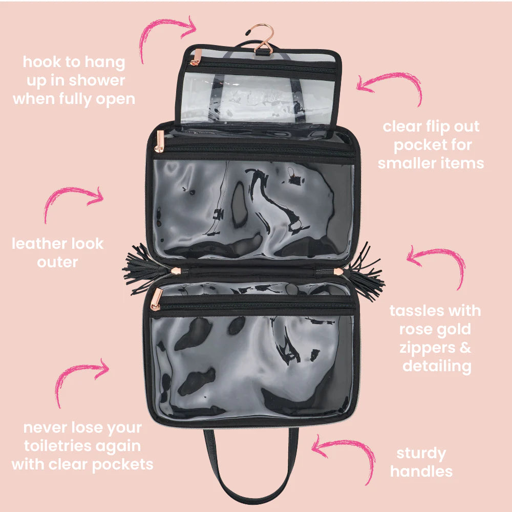 Vanity Toiletries Bag - Meadow Blush