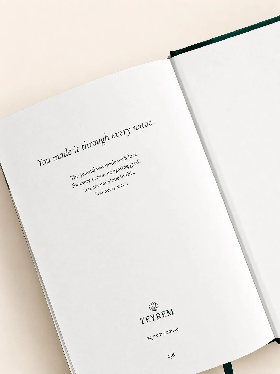 Waves of Thought - Grief Journal
