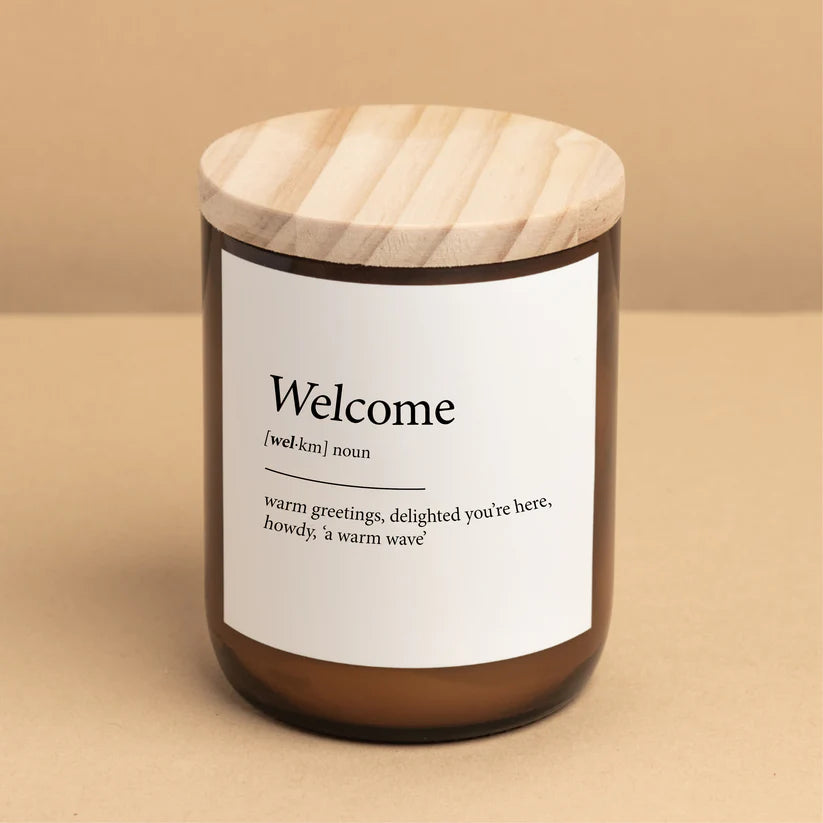 Commonfolk Candle - Welcome