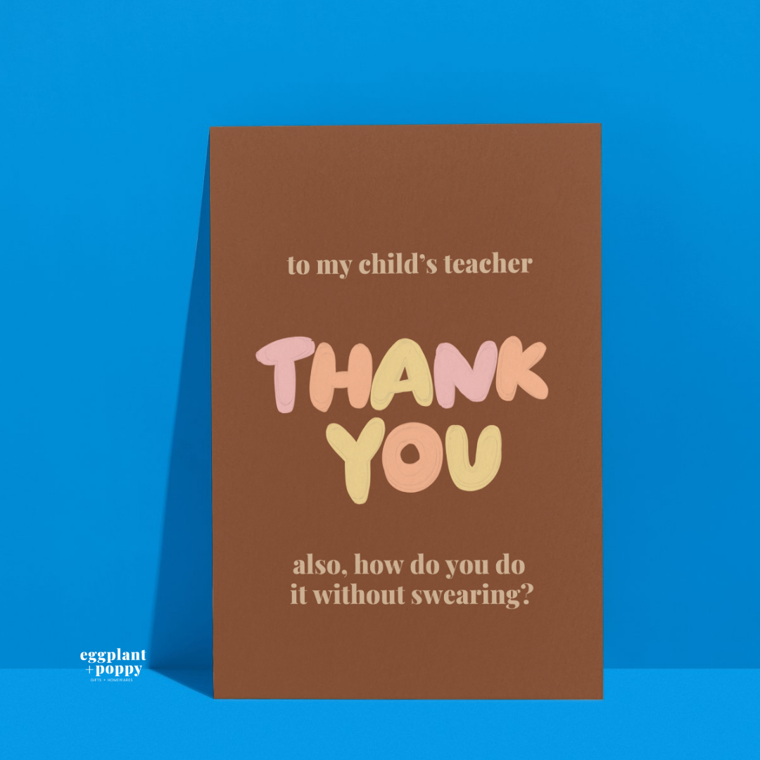 Card - Teacher