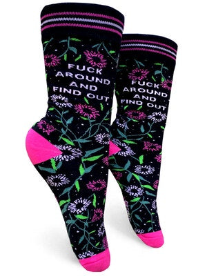 Women's Socks - Fuck Around & Find Out